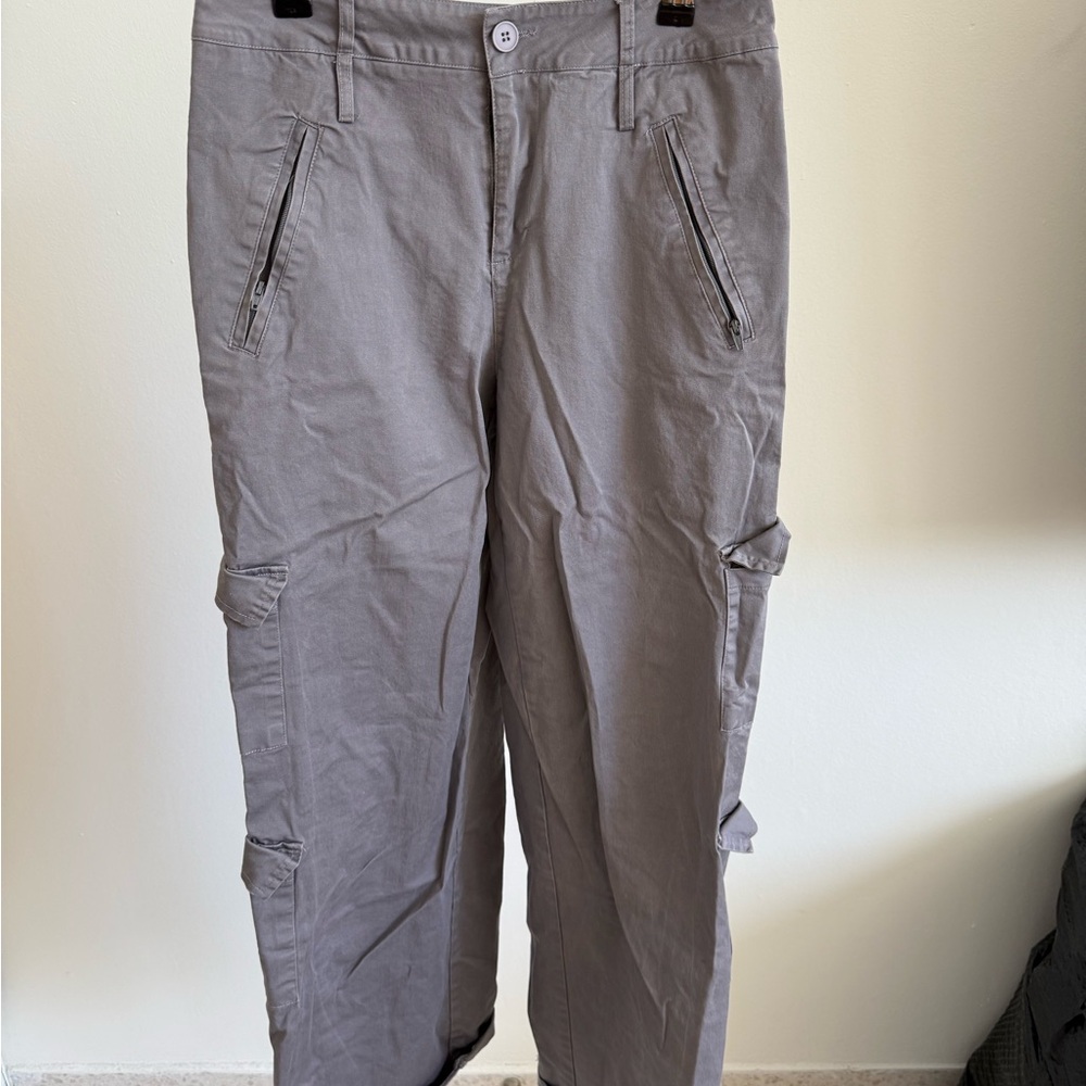 Women’s Edikted Gray Cargo Pants